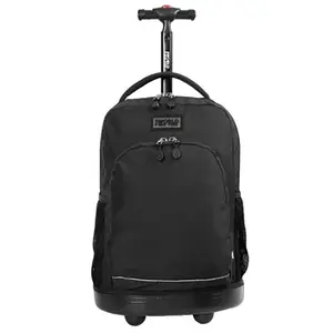 J World Sunny 17" Rolling Backpack - Black