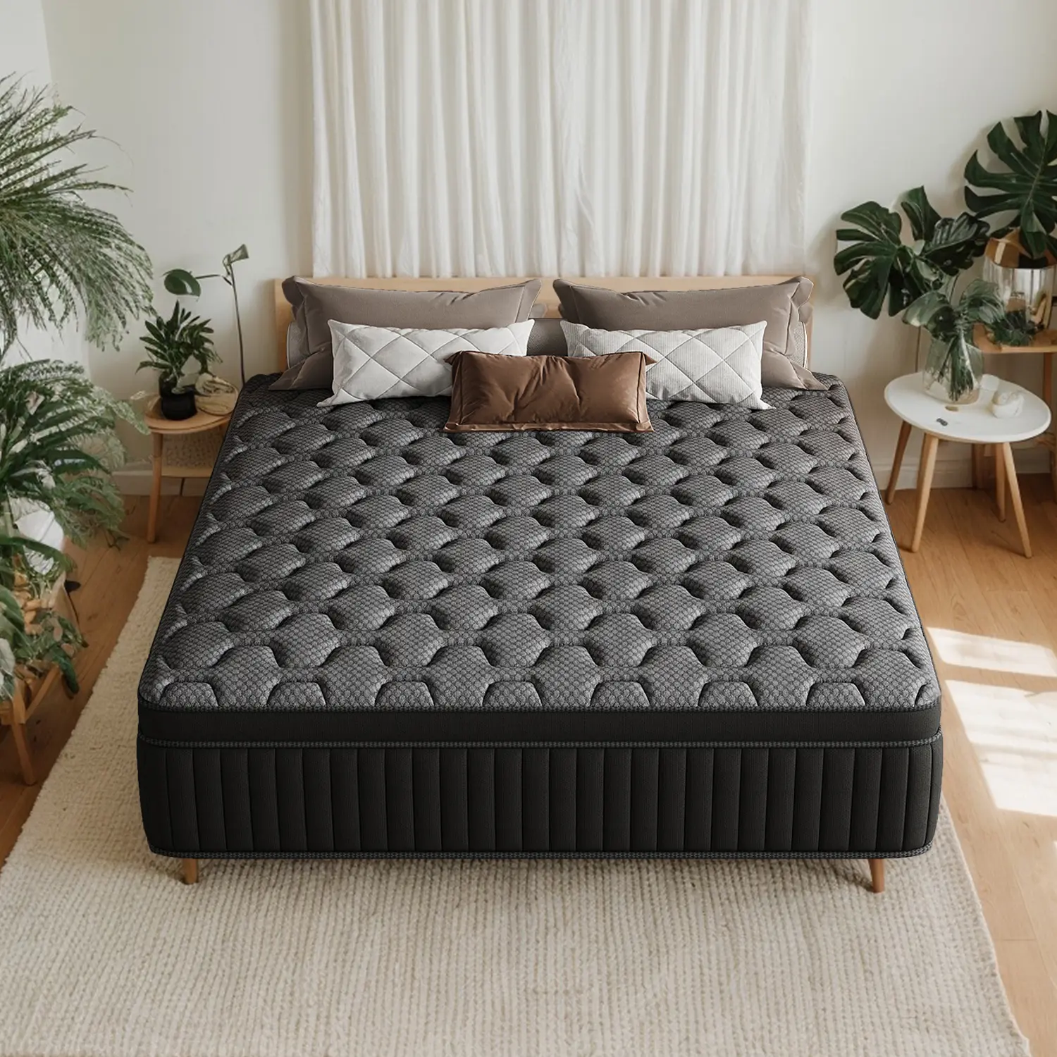 【LODEIJA】12in Twin/Queen/King Supportive Memory Foam Mattress Sets - Multiple Styles & Colors, Strong Edge Support, High-Quality, Ideal for All Sleepers to Wake Up Refreshed,Fiberglass-Free,Cool Sleep and Pressure,back to school