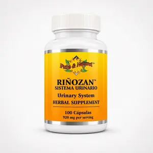 Riñozan Urinary System Herbal Supplement Capsules – Natural Kidney & Urinary Tract Support Formula, 100 Capsules