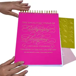 The Enchanted World of Calligraphy Flourishing Workbook