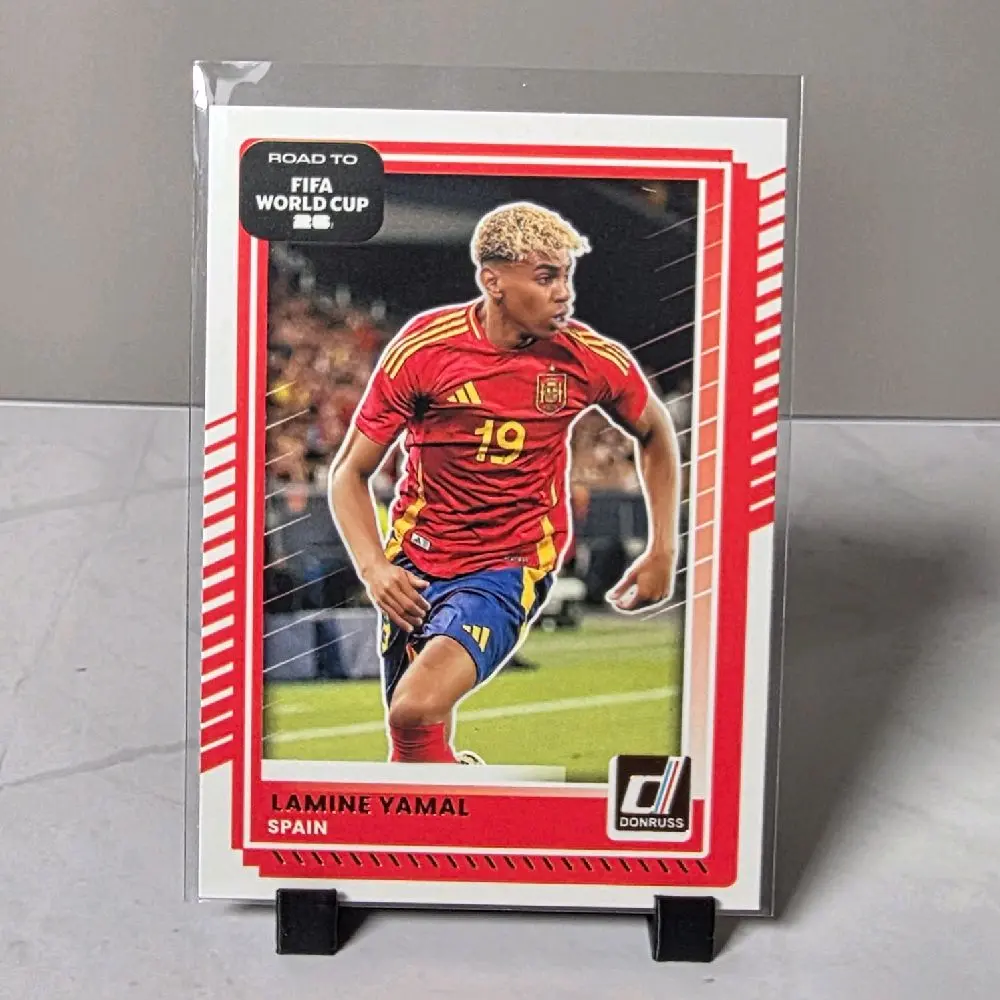 2025-26 Donruss Road To FIFA World Cup Lamine Yamal #10 Spain