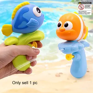 Ocean Animal Water Gun Toy, Cute Fish/dolphin Shape, Safe Durable Plastic, Perfect for Summer Outdoor Play, Pool/yard Fun, Family & Party Activities, Squirt Guns