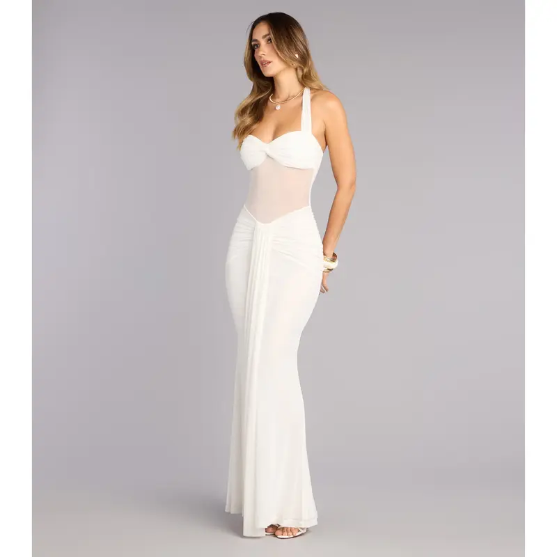 jae formal mesh ruched mermaid long dress windsor - TikTok Shop jae formal mesh ruched mermaid long dress windsor - TikTok Shop