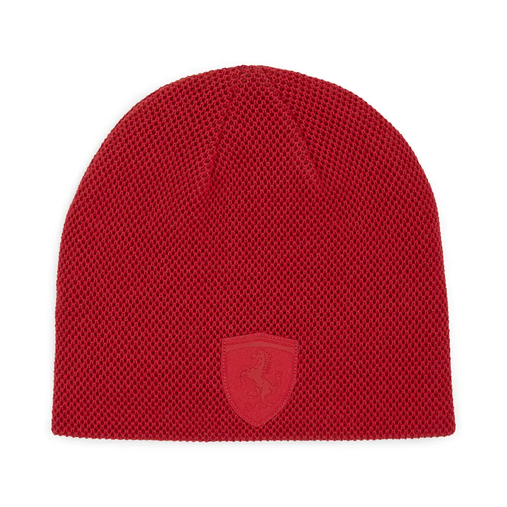 PUMA Mens Scuderia Ferrari Style Beanie Casual - Red