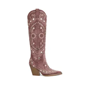 AAMINA-PINK WESTERN BOOT