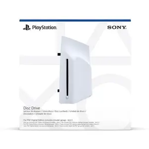Sony - Disc Drive For PS5 Digital Edition Consoles (model group – slim) - White