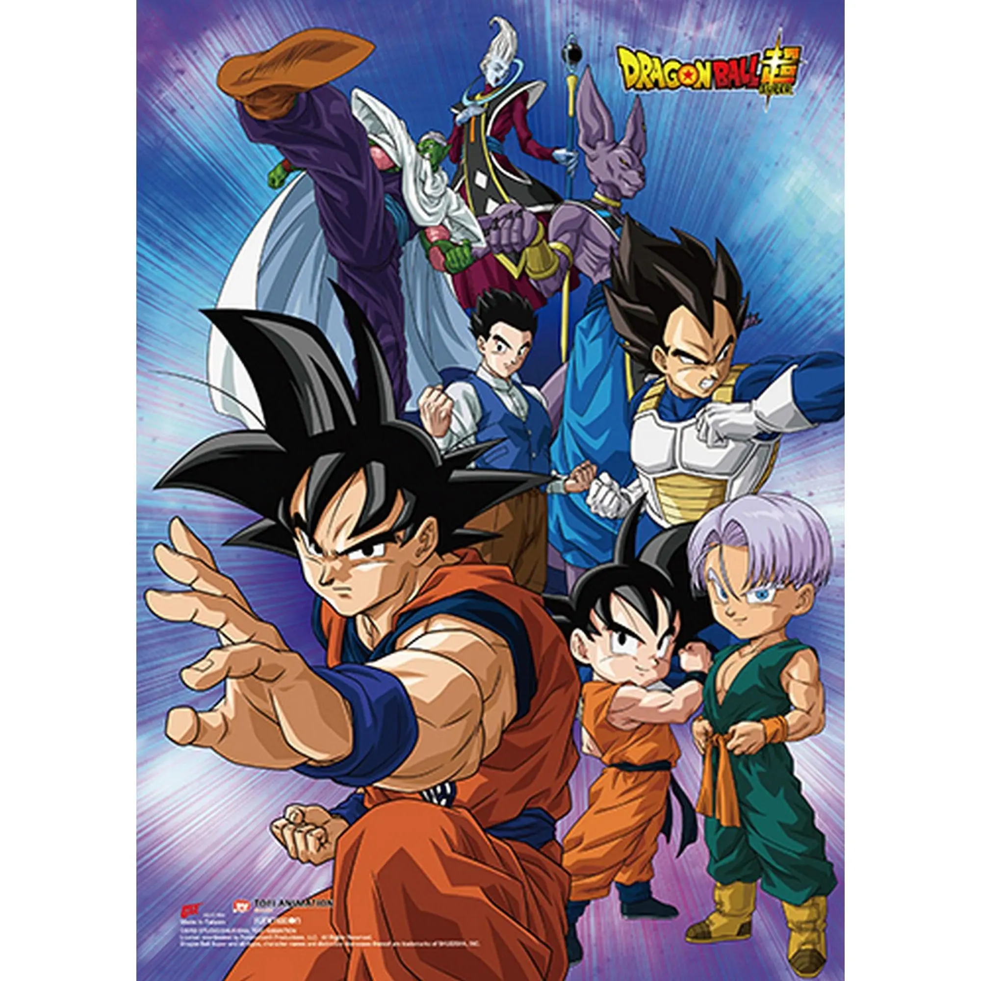 Dragon Ball Super - Battle Of Gods Group 09 Wall Scroll