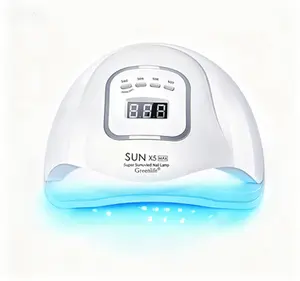 2026 DAUHOR Portable UV LED Nail Lamp, Professional UV LED Nail Lamp, Professional Fast Curing Lamp, 4-speed timing UV nail lamp, 24 LED beads and automatic sensing for home and salon use Nail Lamp Cured Gel Polish Dryer