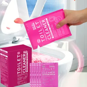 Flower Toilet Cleaning Powder, Toilet Bowl Cleaners,Toilet Cleaner Foam,  Rich Foam，Self Activating Miracle Powder for Toilet B，Cleaner Effective for Bowl Freshness Flower Fragrance Home Essentials