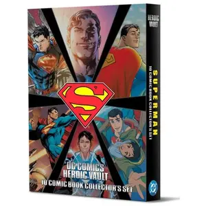 DC Comics Heroic Vault: Superman - 10 Comic Book Limited Edition Collector’s Set (All #1 Issues)
