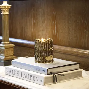 Thompson Ferrier 3 Candle Discovery Set Christmas Fragrance Collection Gold Buddha Palo Santo Sagano Fresh Pine Eucalyptus Malus English Rose Hand Poured Proprietary Wax Blend Essential Oils Aroma Decor Gift - Ornaments