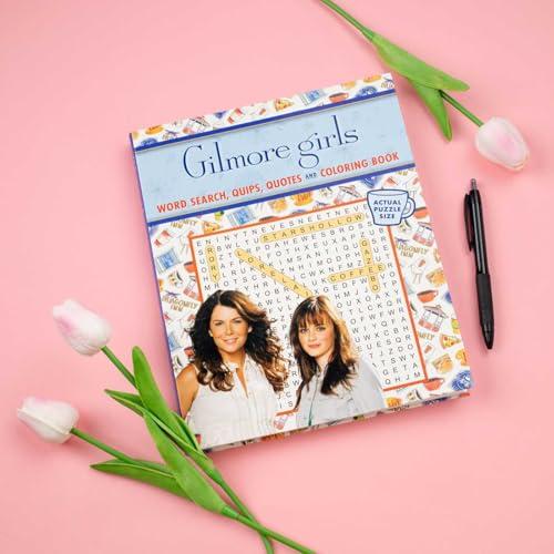 Gilmore Girls Word Search, Quips, Quotes, and Coloring Book (Coloring Book & Word Search)  Flexibound – Coloring Book, November 19, 2024