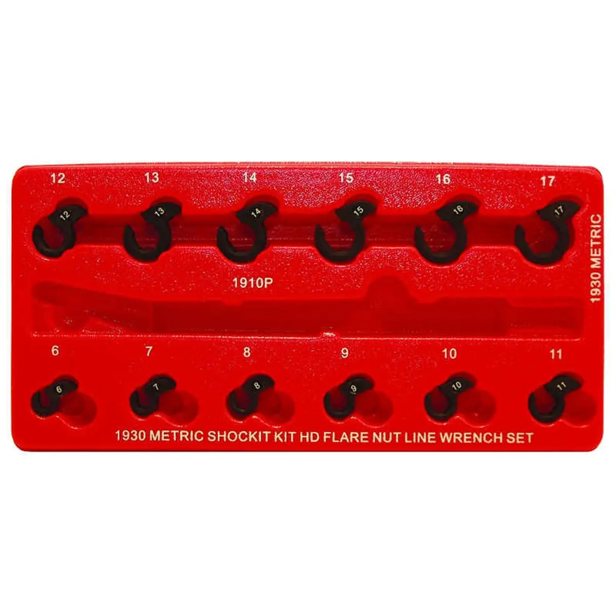Lock Technology LTILT1930 Metric Shockit Crows Foot Set