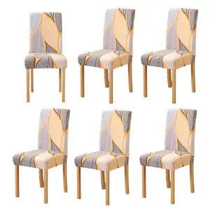 Elastic Milk Silk Chair Covers Set, Detachable Washable Soft Dustproof, Modern Style Plant Vein Print, Home Decor for Living Room Hotel Banquet #Holiday Haul