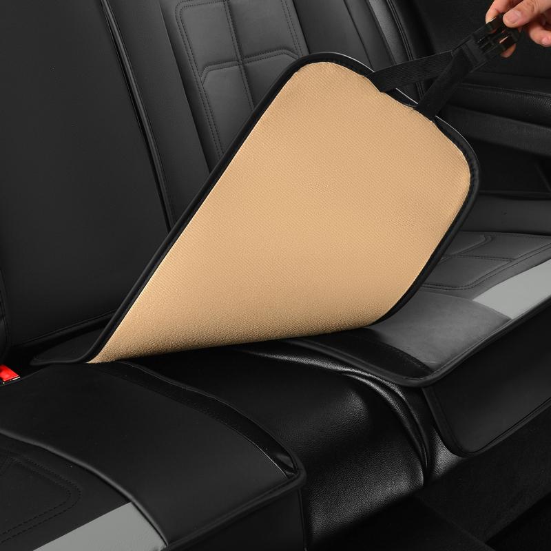 Enhance Comfort 5 Seat Car Seat Covers PU Leather Waterproof Wear Resistant Fully Wrap Around All Five Seats Interior Protection Scratch Resistant Durable All Seasons