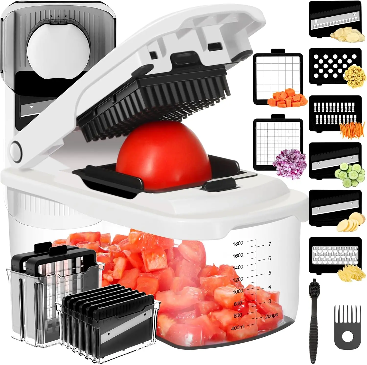 Ourokhome Vegetable Chopper Slicer Kitchen Gadget