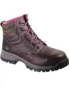 Wolverine Women's Women'S Piper 6" Waterproof Work Boot Composite Toe - W10180