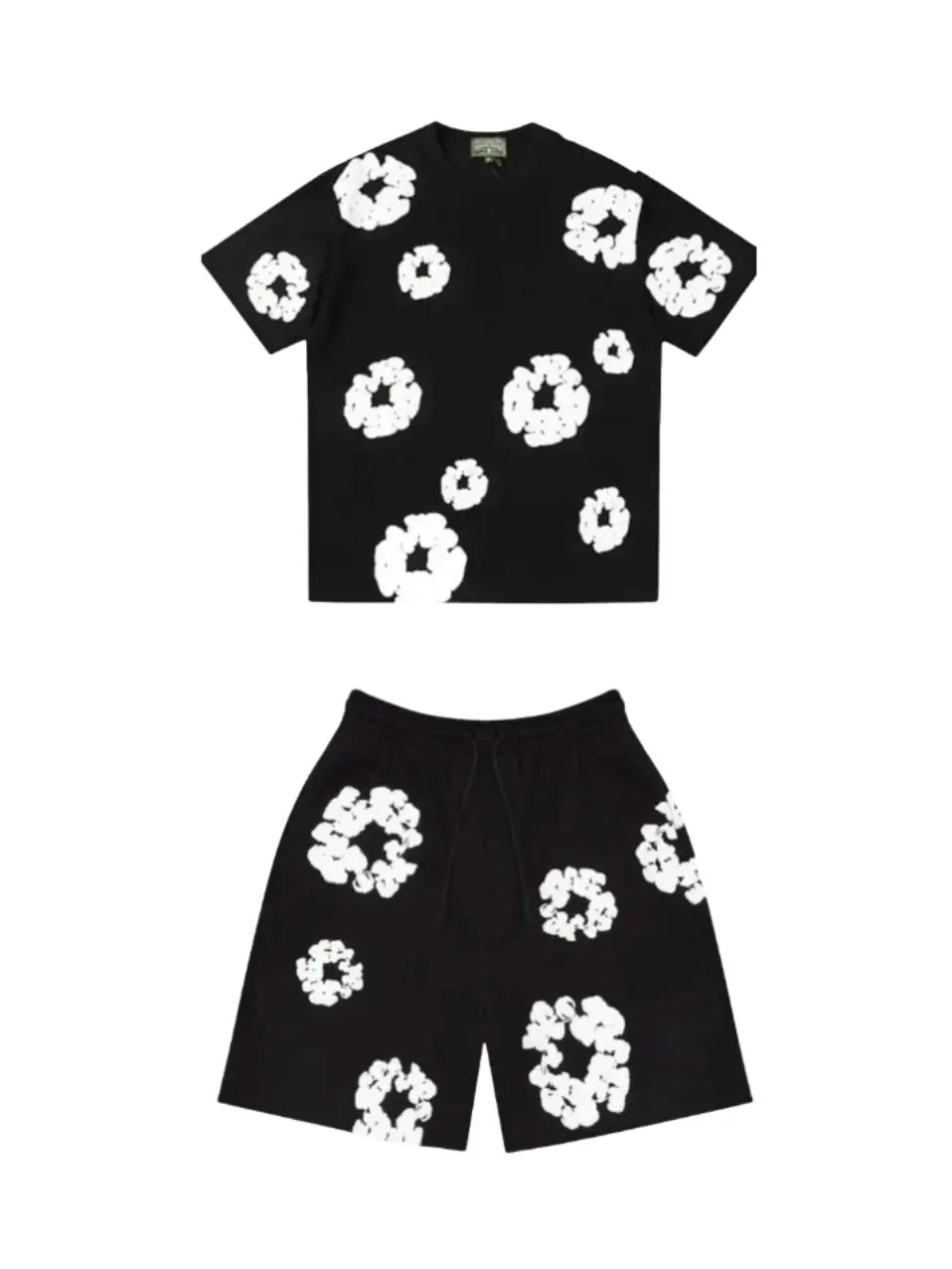 Streetwear Set Shirt and Shorts Matching Tracksuit Top and Bottom Multiple Colors and Sizes Casual Clothes