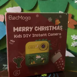 Kids Camera Instant Print, Birthday Gifts for Kids 48MP Kids Camera 1080P HD 2.4-Inch Screen Digital Camera with 32GB Card & Printer Paper, Toy Birthday Christmas Gift for 3-12 Year Old Girls