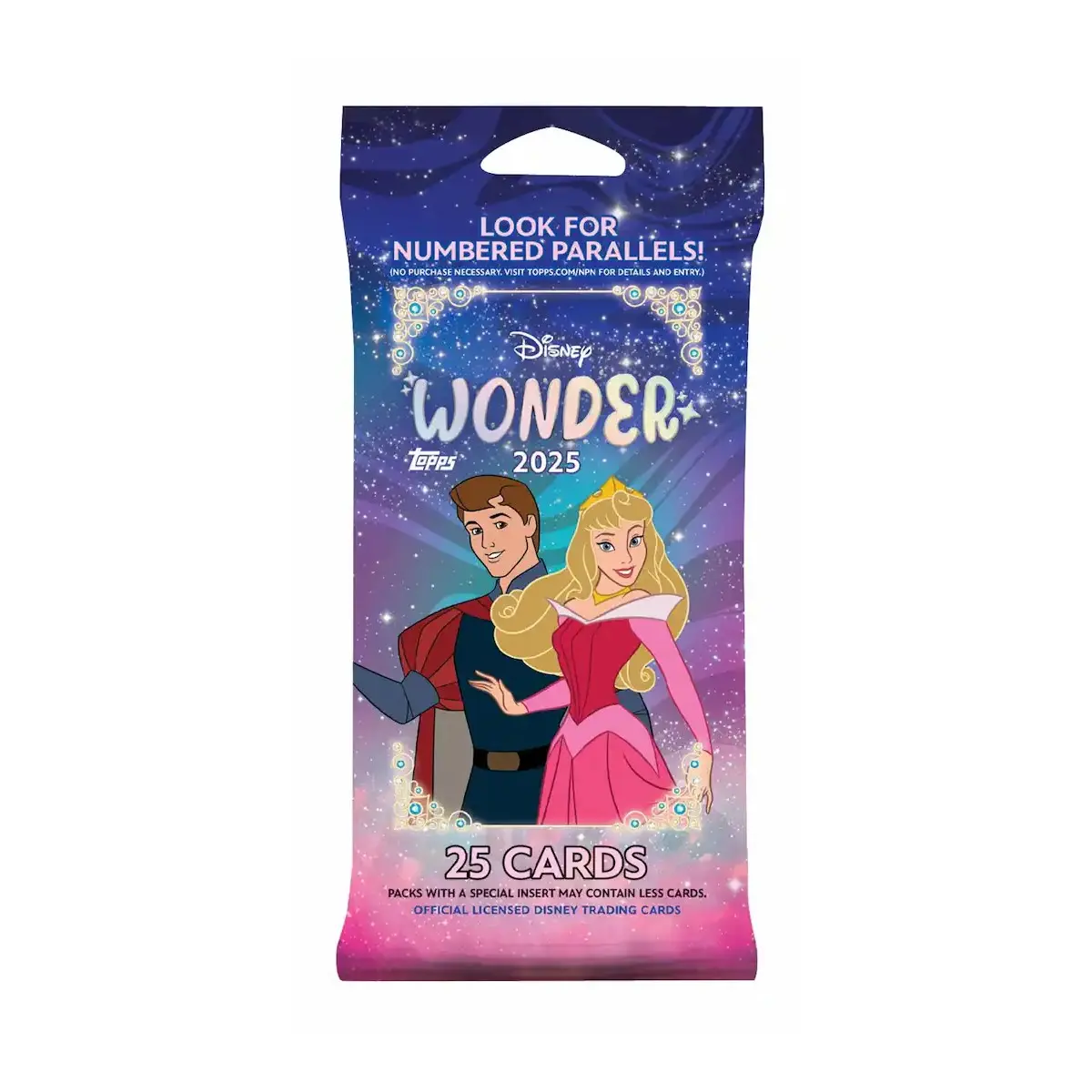 2025 Topps Disney Wonder Jumbo Fat Pack 25 Cards