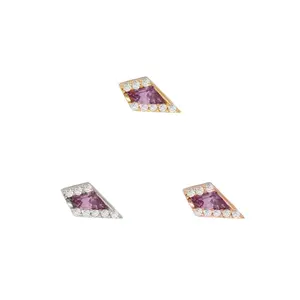APP-Eminence Threadless End with Amethyst