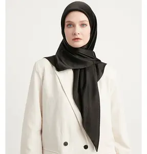Shine Hijab Square - Black