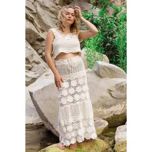 Island Crochet Skirt