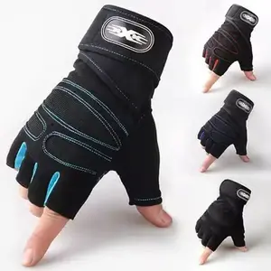 Workout Gloves, Gym Gloves for Men, Wrist Wraps Lifting Wrist Wraps Gloves for Working Out, Hand Out Gloves Fitness Gloves Full Palm Protection