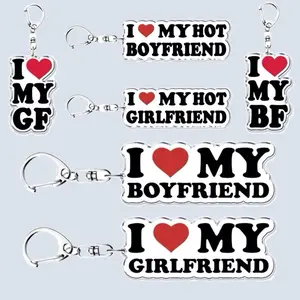 I Love my Hot GF BF Girlfriend Boyfriend Funny Gift for Couples or Best Friends Valentine's day Anniversary Birthday