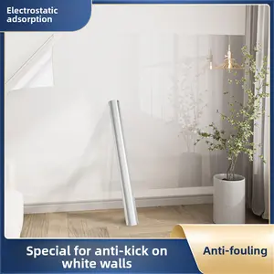 23.6in*118in，Clear Electrostatic Wall Protector Film, No Glue No Residue Static Cling Wall Covering, Anti-Scratch Anti-Fouling Transparent Protector for Painted Walls, Kids Room, Home Decoration