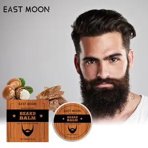 East Moon Sandalwood Beard Balm | Softening & Nourishing | Daily Care | Holiday Gift