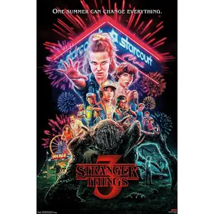 Stranger Things Movie Poster: Season 3 - One Sheet Wall Poster