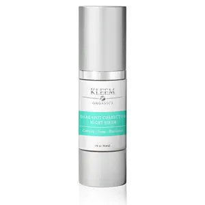 KLEEM ORGANICS | Night Serum - Gentle & Effective Formula for Hyperpigmentation & Uneven Skin Tone - 1 fl oz / 30 ml - Natural & Organic Ingredients - Non-Sticky, Fast-Absorbing - For All Skin Types