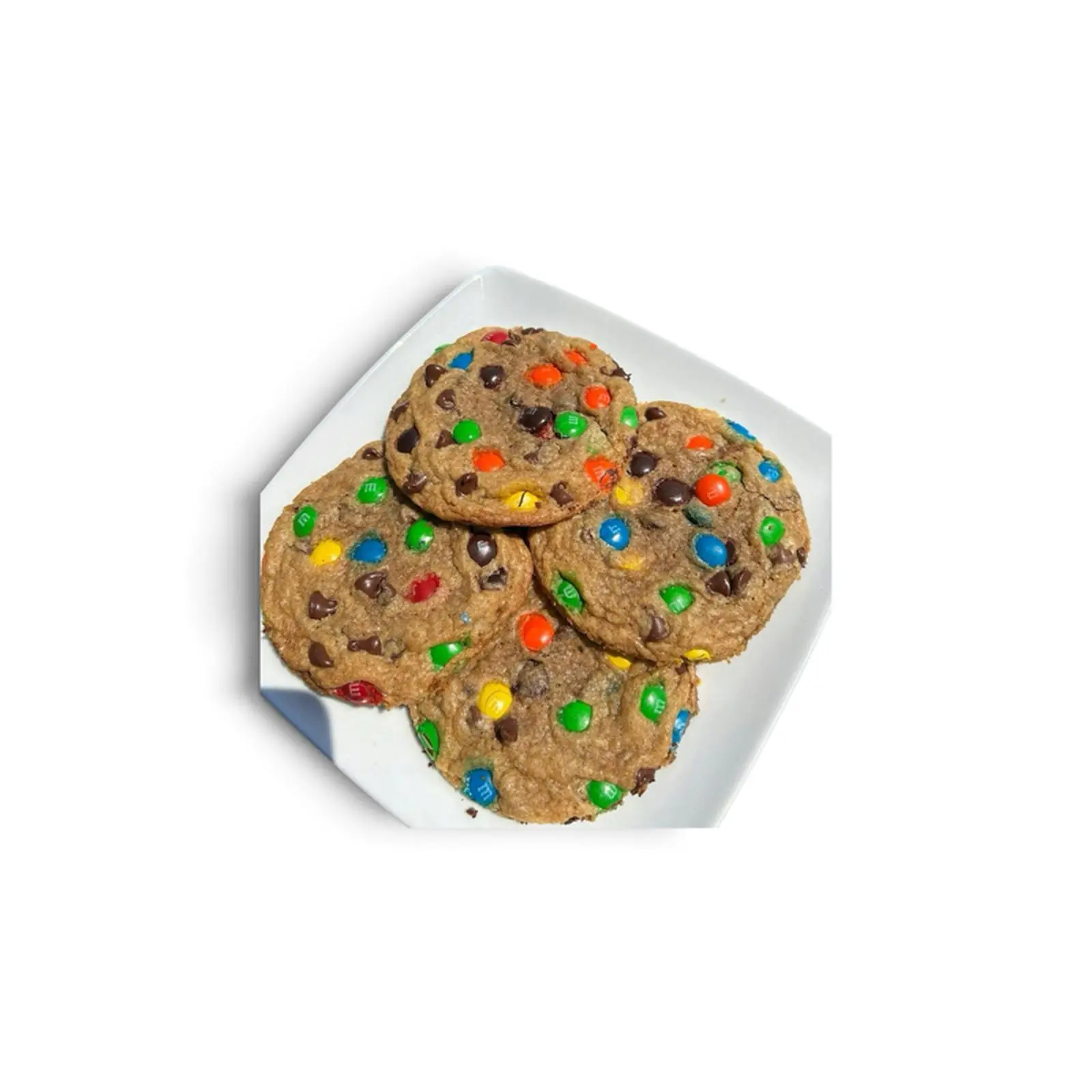 (2)M&M Chip Madness Cookie - Delicious Treat with Loads of M&M and Chocolate Chips for a Sweet Snack