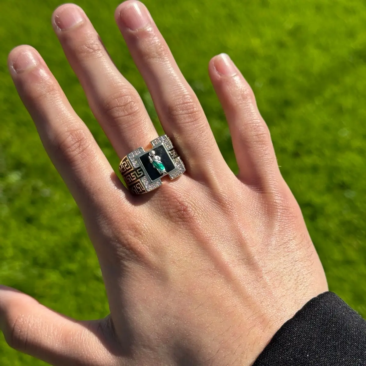 Black San Judas Ring