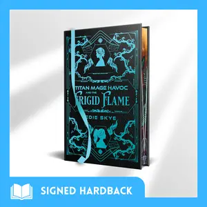 Titan Mage Havoc and the Frigid Flame (Titan Mage Havoc #1) Signed Special Edition Hardback - Mecha Harem Fantasy Action Adventure Romance