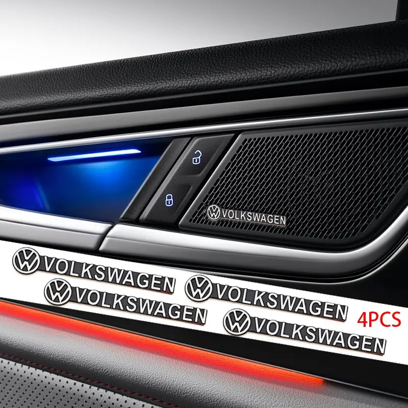 Volkswagen Car Audio Decals, Personalized Car Interior Decoration Stickers, Fits Golf Passat Tiguan Polo Jetta, Car Accessories