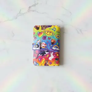 Lisa Frank 80's Rainbow Wallet – Snap Closure