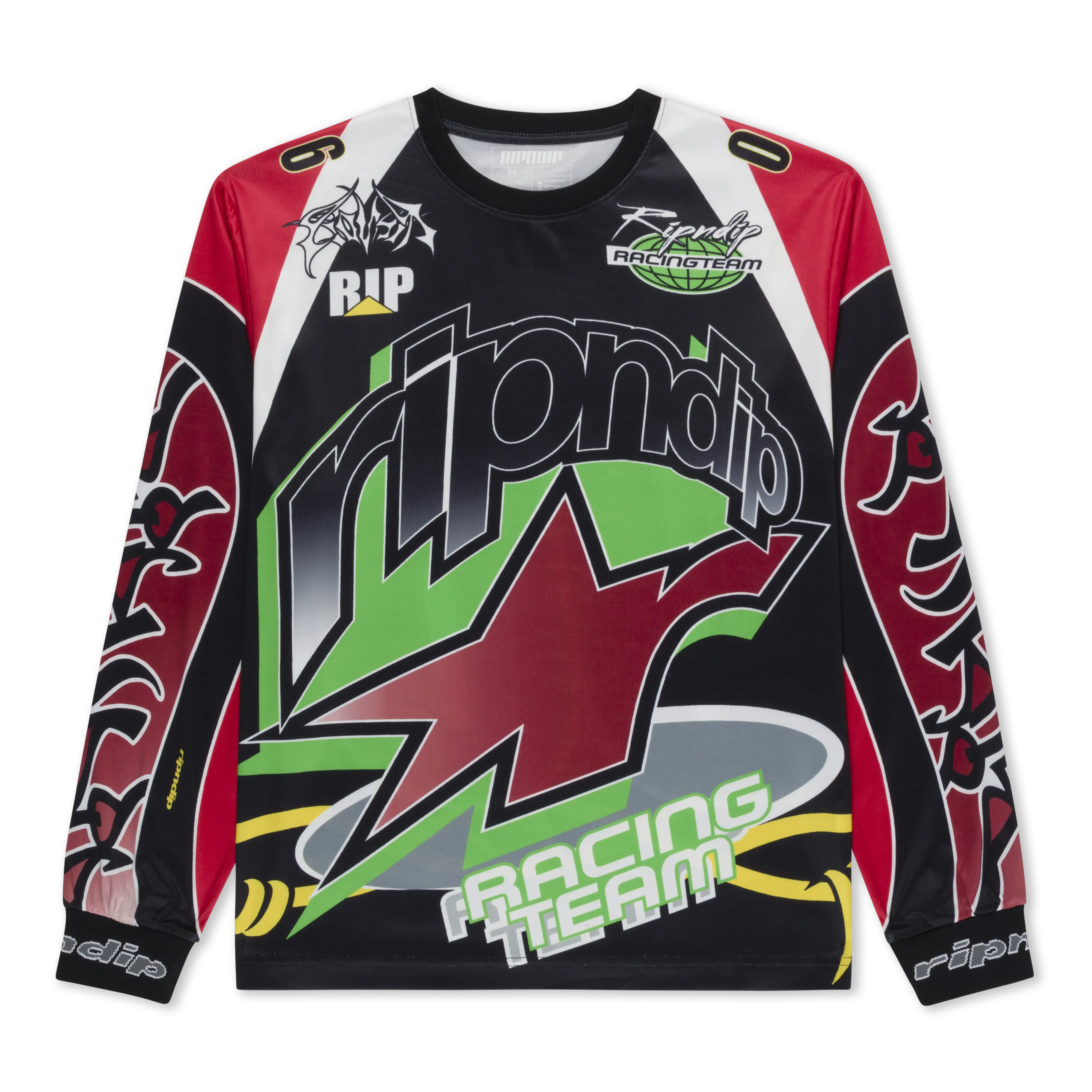 RIPNDIP All-Star Long Sleeve Jersey (Red / Black)