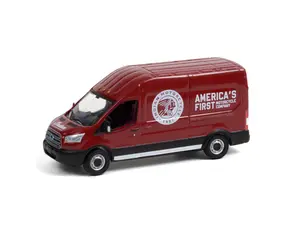 2015 Ford Transit LWB High Roof - Indian Motorcycles (Route Runners Series 3) Diecast 1:64 Scale Model - Greenlight 53030B