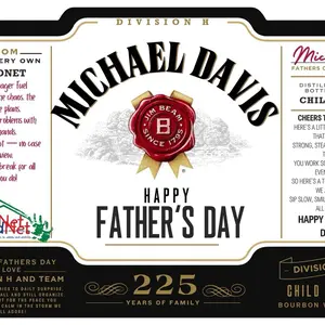 Custom Luxe Liquor Labels Personalized Bottle Stickers for Don Julio Casamigos Hennessy Patrón and More!