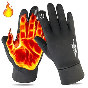 Touchscreen Winter Gloves for Men & Women - Fleece Lined for Riding, Driving & Skiing | All-Weather Cold Protection with Grip