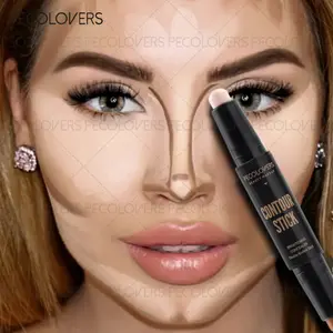 1pc Face Concealer Contouring for Face Bronzer Beauty Contour Professional Makeup Base Foundation Cream Cover Cream Stick for Women'S Cosmetics New