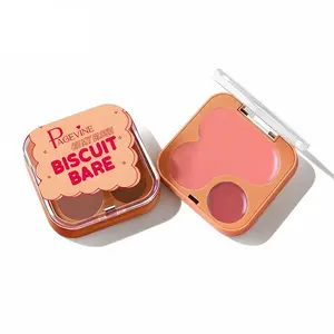 2-Tone Contour Blush Concealer Palette, Multi-Use for Sculpt & Brighten, Blendable Formula, Flawless Natural Finish