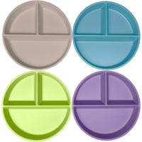 Bright Blue/Green/Light Gray/Purple