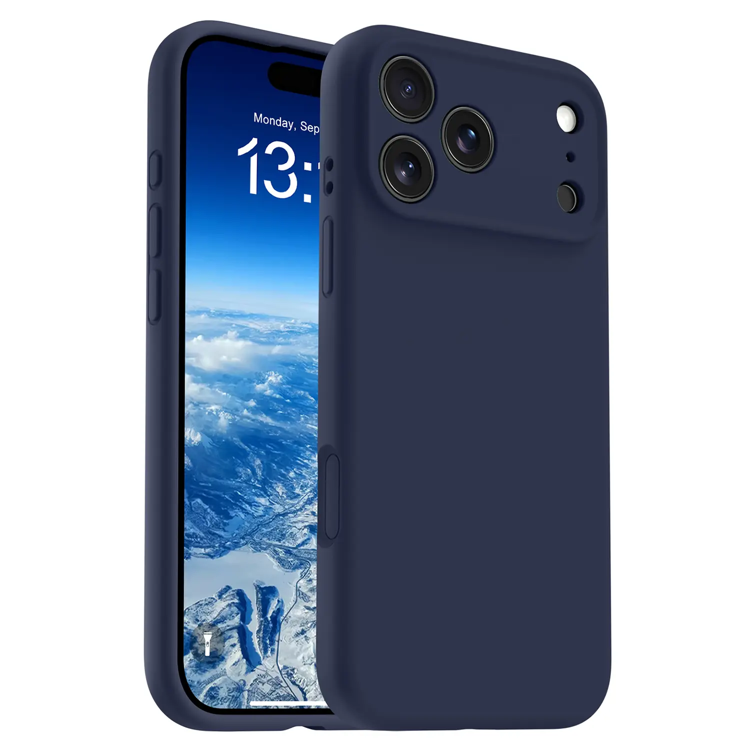 Case for iPhone 17 16 15 14 13 12 11Pro Compatible with Classic Liquid Silicone Anti-Scratch Microfiber Lining Integrated Camera Control Button
