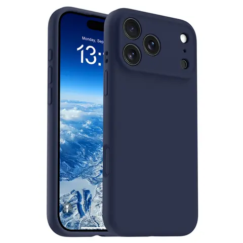 OTOFLY Magnetic Case for iPhone 18 Pro / 17 Pro Compatible with MagSafe Classic Liquid Silicone Anti Scratch Microfiber Lining Camera Control Button