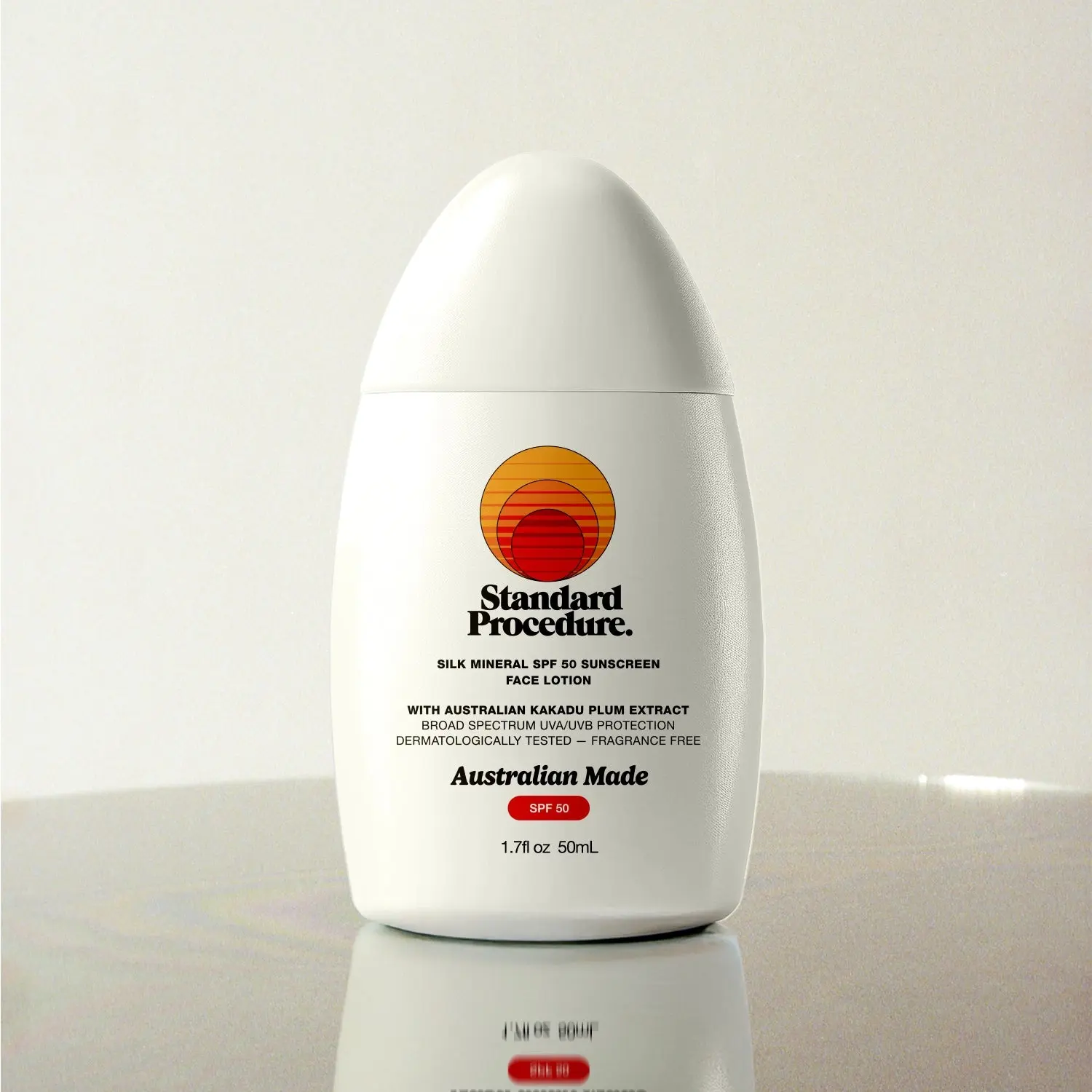 Standard Procedure - Silk Mineral SPF 50 Sunscreen,  Daily,  Sensitive,  Gentle, Fragrance Free