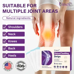 Umex Pain Relief Patches - Lightweight,Breathable & Odor-Free l Effective Relief for SoreKnees, Stiff Shoulders & Arm Discomfort