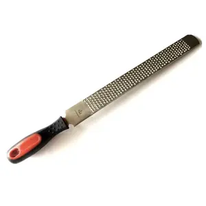 Hoof Rasp for Horses, Horseshoe File, 17 Inches Farrier Tool with Handle, Suitable for Horse, Goat, Cow Hooves and Wood Working